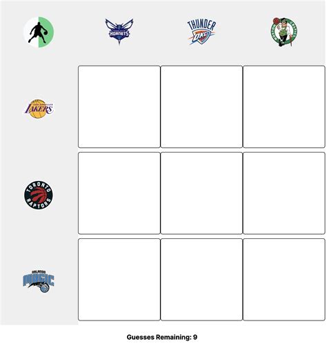 The NBA Crossover Grid: Mastering the Ultimate Trivia Challenge.